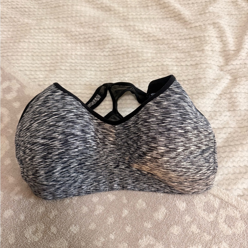 Lululemon Athletica Black and Gray Sports Bra